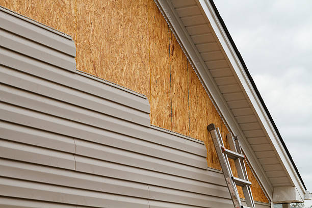 Professional Siding technician working in Powhatan Point, OH